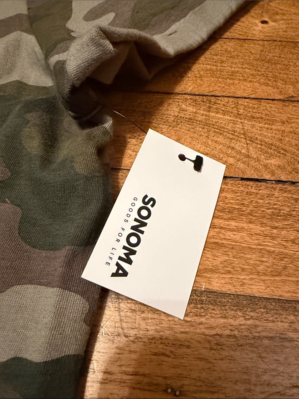 Sonoma Green and Brown Camo Dress - Picture 2 of 10